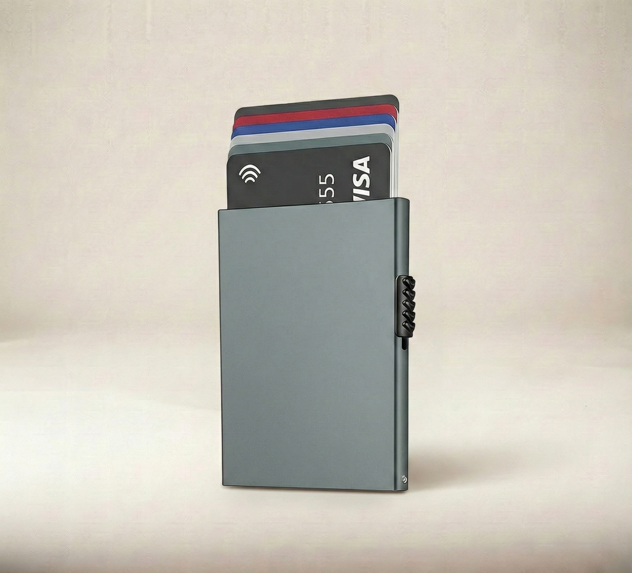 Porte-Cartes en Aluminium pour Homme